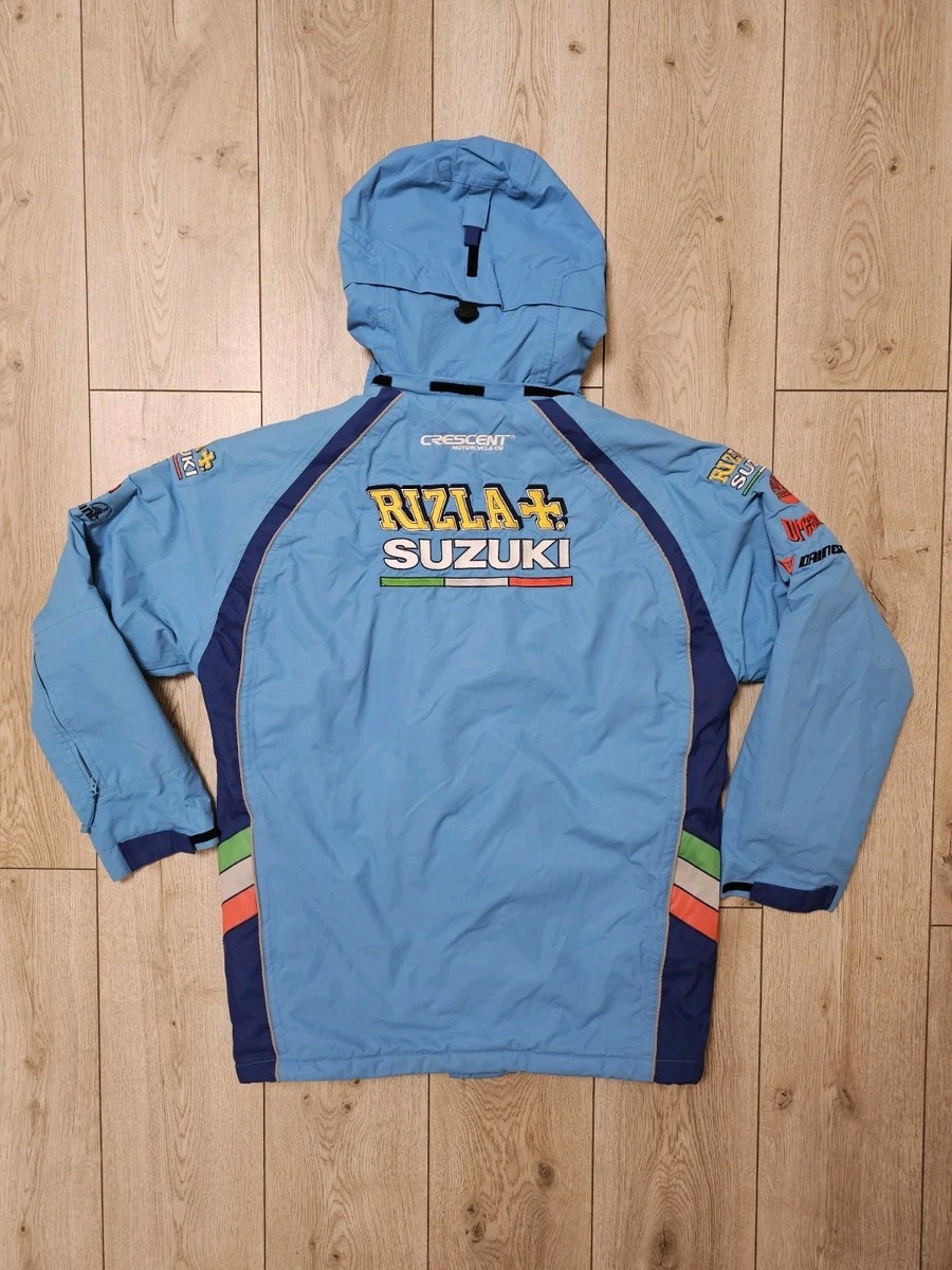 RIZLA SUZUKI RACING TEAM JACKET SIGNED TOMMY HILL MOTORCROSS