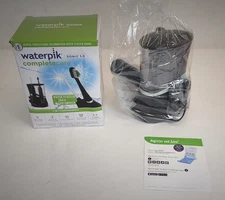 Waterpik WP-862 Complete Care 5.0 Water Flosser and Electric Toothbrush - Black