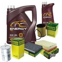Mann Inspektionspaket 6L Mannol Energy 5W-30 FüR VW Passat Variant 2.8 VR6