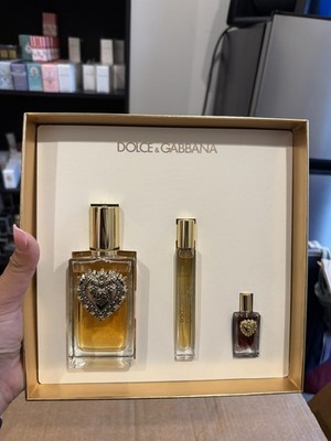 Dolce & Gabbana Devotion 3pc Gift Set For Women 100ml EDP + 10ml EDP + 5ml EDP