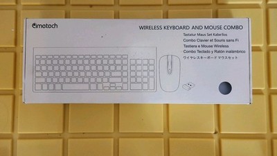 Cimetech Wireless Keyboard & Mouse Set Model#: KF002+TM010 Red