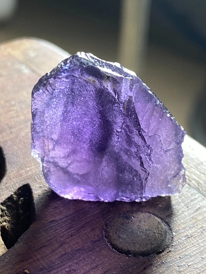 50 克拉天然紫色 Scapolite 眼部清洁粗糙石 @AFG — 第 4/4 张图片