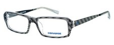 Converse Digital Lightweight  Comfortable Designer Reading Glasses in Crystal-S