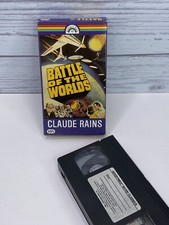 Battle Of The Worlds Claude Rains VHS Color M...