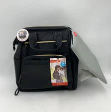 Pottery Barn Kids Skip Hop Mainframe Diaper Bag Backpack w/ Pad Black #9980U