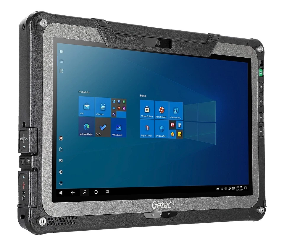 GETAC Fully Rugged Tablet F110 G6 i5 8GB RAM 256GB SSD Win 10 Pro - Image 3 of 4
