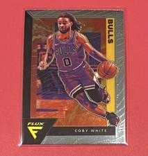 2020-21 Panini Flux Basketball Coby White BASE CARD Chicago Bulls #26 🔥