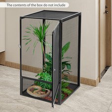Enclosure, 17.7 17.7 31.5 , Reptile Pet Feeding Net Box