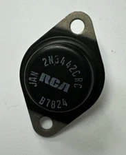 Vintage RCA Jancrc Jan2n3442 Mil Spec Bjt Transistor 2n3442 B7824