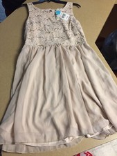 NWT* Speechless Formal Dress* Juniors Size 15* Color Latte