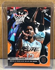 2022 TOPPS NOW Overtime Elite #52 BRYCE GRIGGS ROOKIE Orange Parallel 1/5