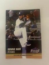 Donnie Hart 2019 San Antonio Missions Team Card