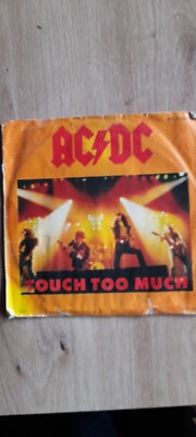Rare 7'', Vinyl, Single, AC/DC, Touch To Much / Live Wire, DE 1979, Atlantic 