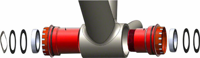 Wheels Manufacturing BB30 to Shimano Bottom Bracket with ABEC-3 Bearings