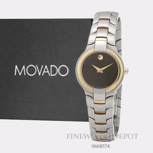 Portico Black Dial Two Tone Watch 