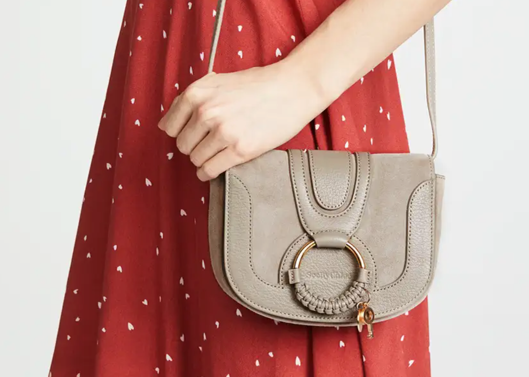 のも様。SEE BY CHLOE See By Chloe Handbag Tote Bag Logo Nylon White women's USED Fur