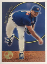 Roger Clemens 1997 Topps Stadium Club Members Only Box Set #14 Insert Blue Jays