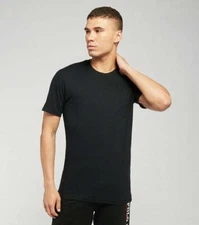 Polo Ralph Lauren Mens Classic Fit T-Shirt MED or LG Crew Black W Red Logo NEW