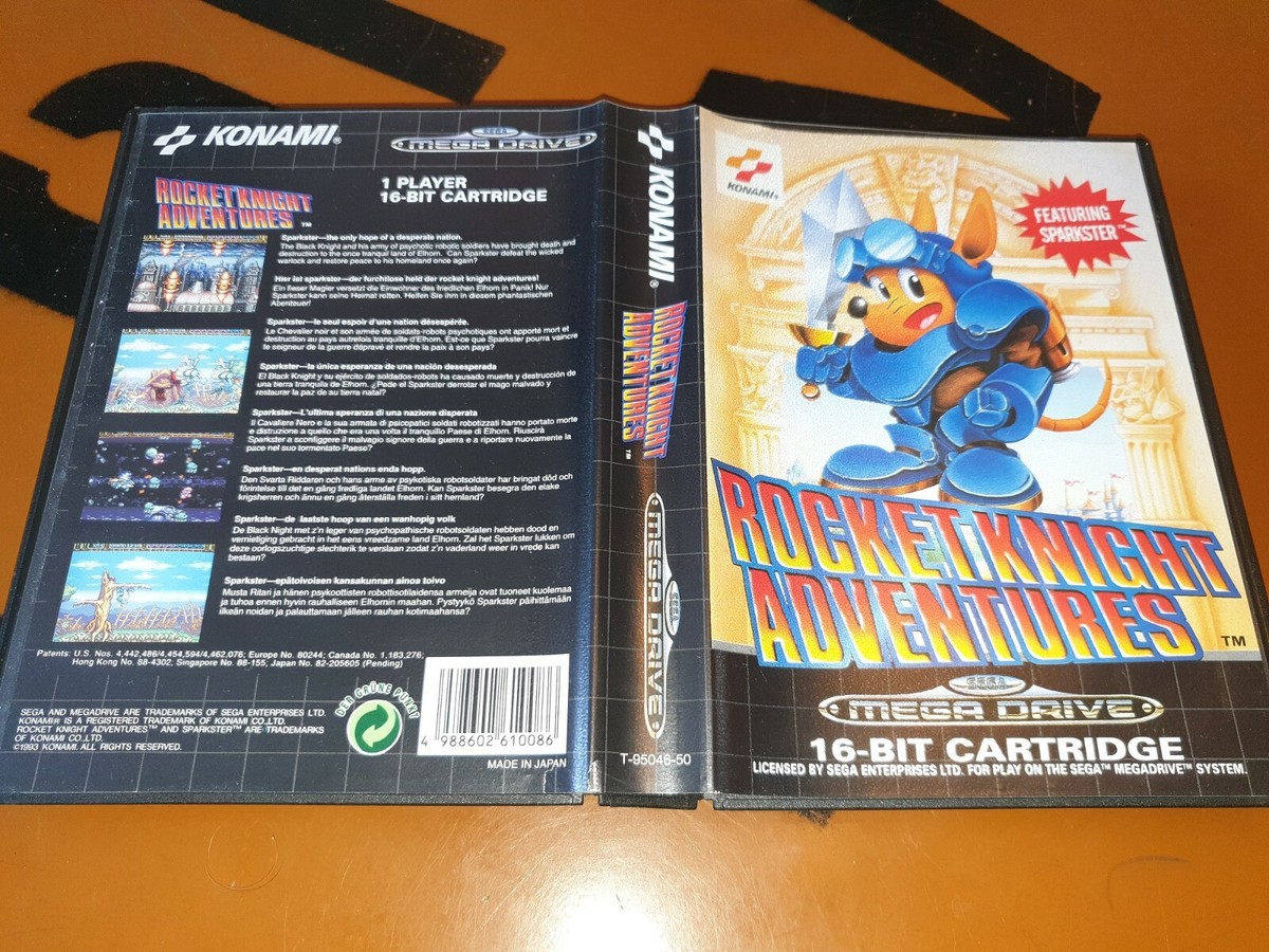 SEGA Mega Drive - Rocket Knight Adventures - CIB / MD Spiel ## | eBay