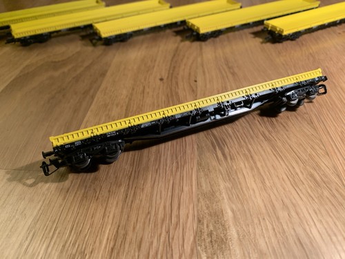 *** Tillig Niederbordwagen Res „Bahnbau Gruppe“ DR DB AG TT 15575 Rarität *** | Zustand: Gebraucht