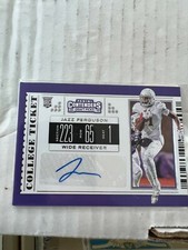 Jazz Ferguson 2019 Contenders Draft Picks Rookie Auto Card #160