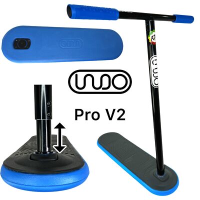 Indo Pro V2 Trampolin Stunt-Scooter Trick Trainer H= 74 - 80cm Höhenverstellbar