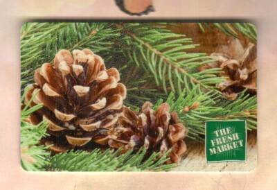 THE FRESH MARKET Pine Cones ( 2013 ) Scratch & Sniff Gift Card ( $0 ...