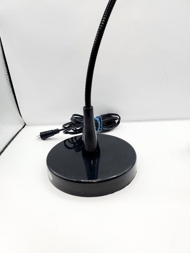 Vintage IKEA JANSJO Goose Neck Desk Lamp light LED warm BLACK no power adapter - Picture 2 of 7