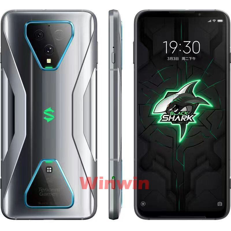 L53 SIMフリーblackshark 3 128GB KLE-H0 Xiaomi Black Shark 3 Gaming Cell phone 8GB/12GB RAM 128GB/256GB