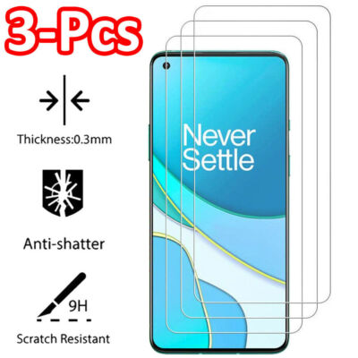 Anti Glare Screen Protector For Oneplus Nord N100 3-Pack Tempered