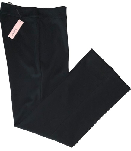 SE09443 **CHICO'S PLATINUM** HIPSTER FLARE WOMENS JEANS sz2R BLACK