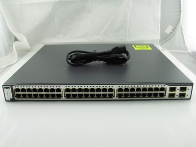 CISCO WS-C3750G-48PS-E 48 Port Gigabit POE Layer 3 Switch ios-15.0 3750G-48PS-E 