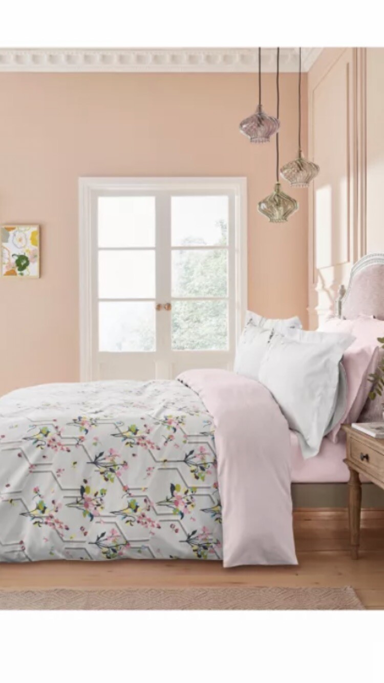 Ted Baker Peppermint Duvet Cover Double. Rrp £80