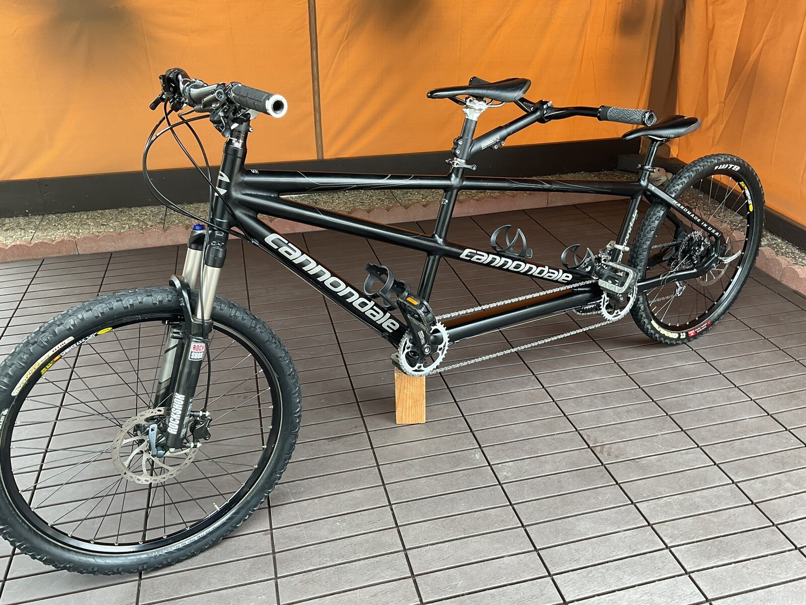 Cannondale Mountain Tandem Bike Large / Small shimano Xt Disc Brakes Hydraulic