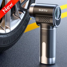 Car Tyre Inflator Cordless Digital USB Rechargeable Tire Air Compressor Pump 12V