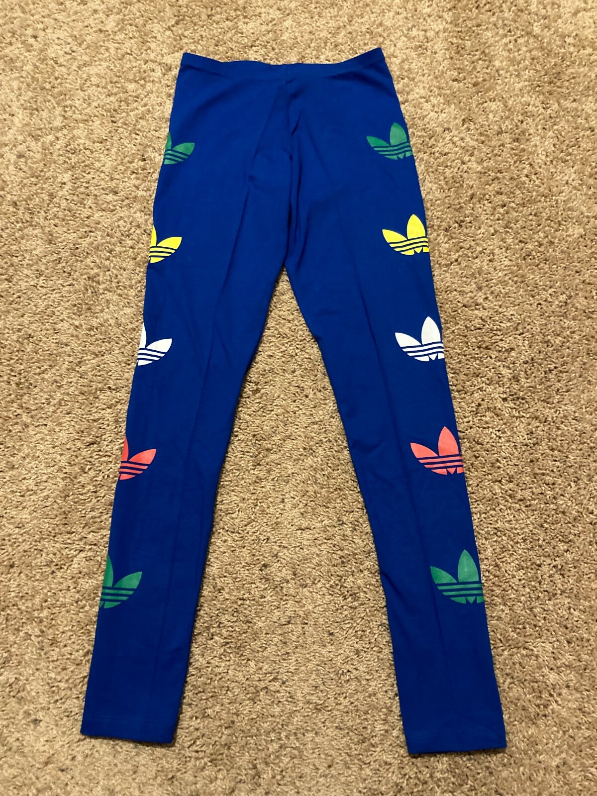 Женские леггинсы Adidas Trefoil Logo XS, темно-синие, G86558