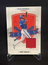 Joey Gallo 2021 Panini Chronicles America's Pastime Swatches #47 Blue #97/99