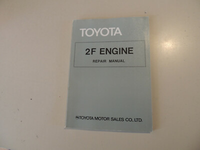 Shop Repair manual engine 2F 4230ccm Toyota Land Cruiser FJ 40 55 Truck FA 1975 