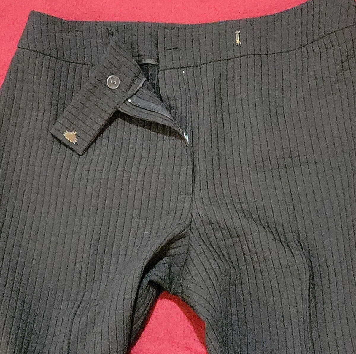 Focus 2000 Solid Black Quilted 2-Piece Lined Wome… - image 6