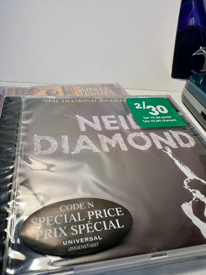 Optimus Hyper DAS портативный проигрыватель компакт-дисков комплект запечатанный компакт-диски ретро наушники FM передачи - Изображение 3 из 4