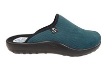 FlyFlot Herrenschuhe  Pantoletten Slipper Pantoffel in Blau 882277