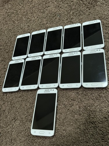 LOt Of 11 Samsung Galaxy Core Prime SM-G360T1 White UNTESTED! Sold For Parts -90 - Picture 2 of 5