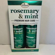 DIFEEL ROSEMARY  MINT Hair Strengthening SHAMPOO  CONDITIONER W/BIOTIN 33.8oz.