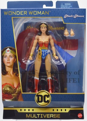 dc multiverse lynda carter wonder woman signature collection action figure