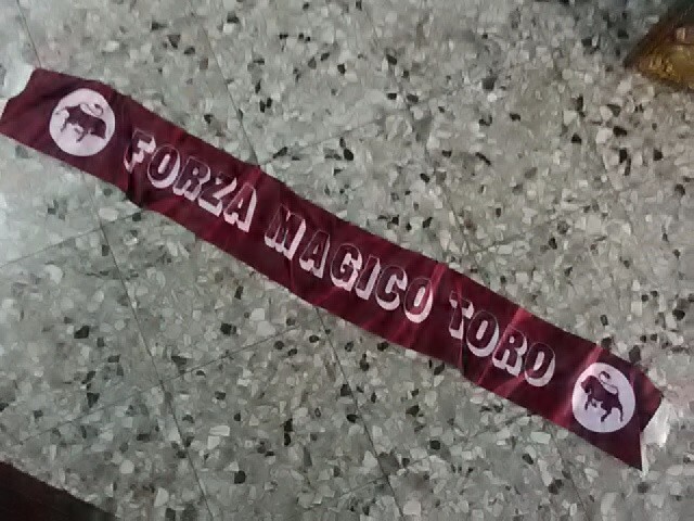 Écharpe Vintage Ultras Granata - Erreur D'écriture Inversée - Modèle Rare AL26