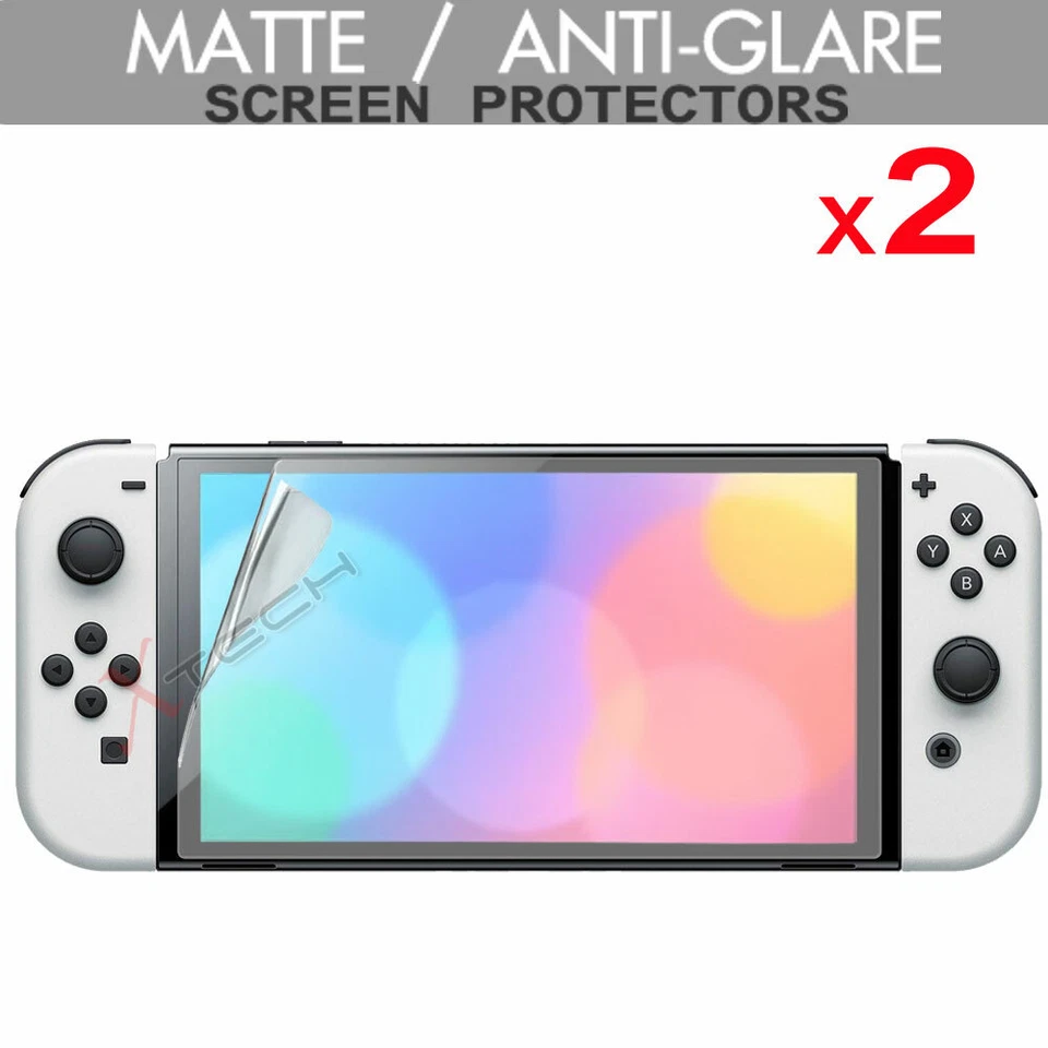 NOT SPECIFIED 2x for Nintendo Switch OLED Console ANTI GLARE Matte Screen Protector Guards