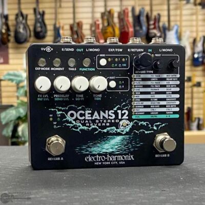 EHX Oceans 12 Dual Stereo Reverb