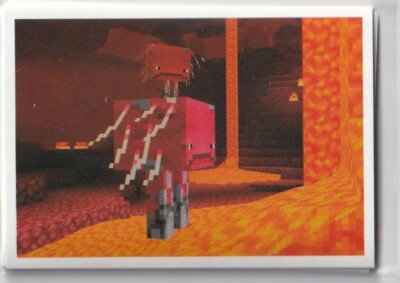 Panini Minecraft Treasure Sticker 2021 Nr. 137 Explore the Nether