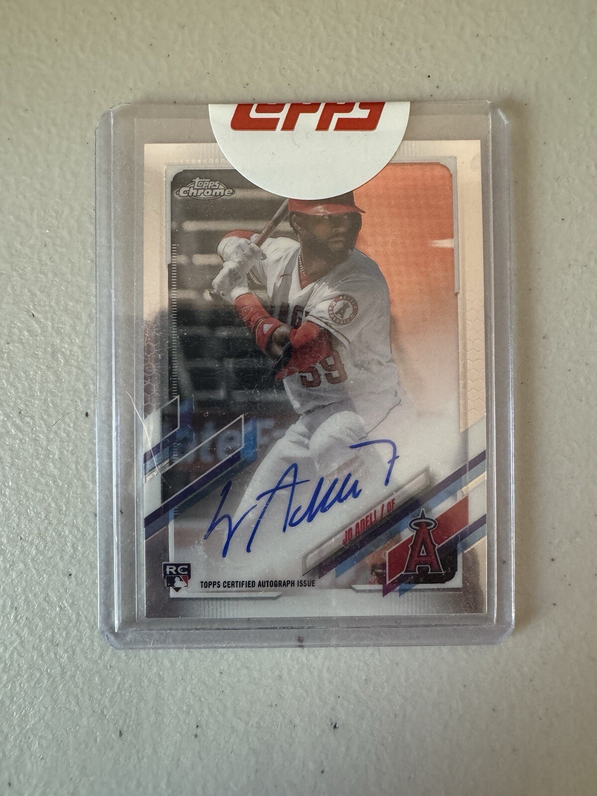 2021 Topps Chrome Jo Adell Rookie Auto