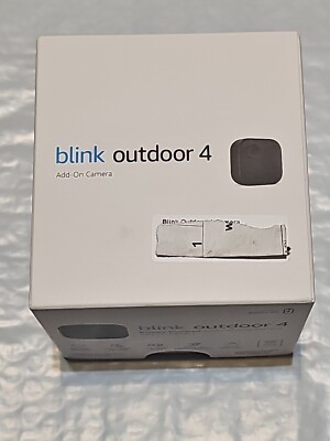 Blink-Outdoor 4 (4th Gen) Add-On Wireless Security Cam (Sync Module required)